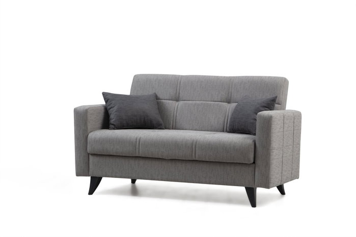 Atelier Del Sofa Polya - Sofá-cama de 2 plazas Gris claro